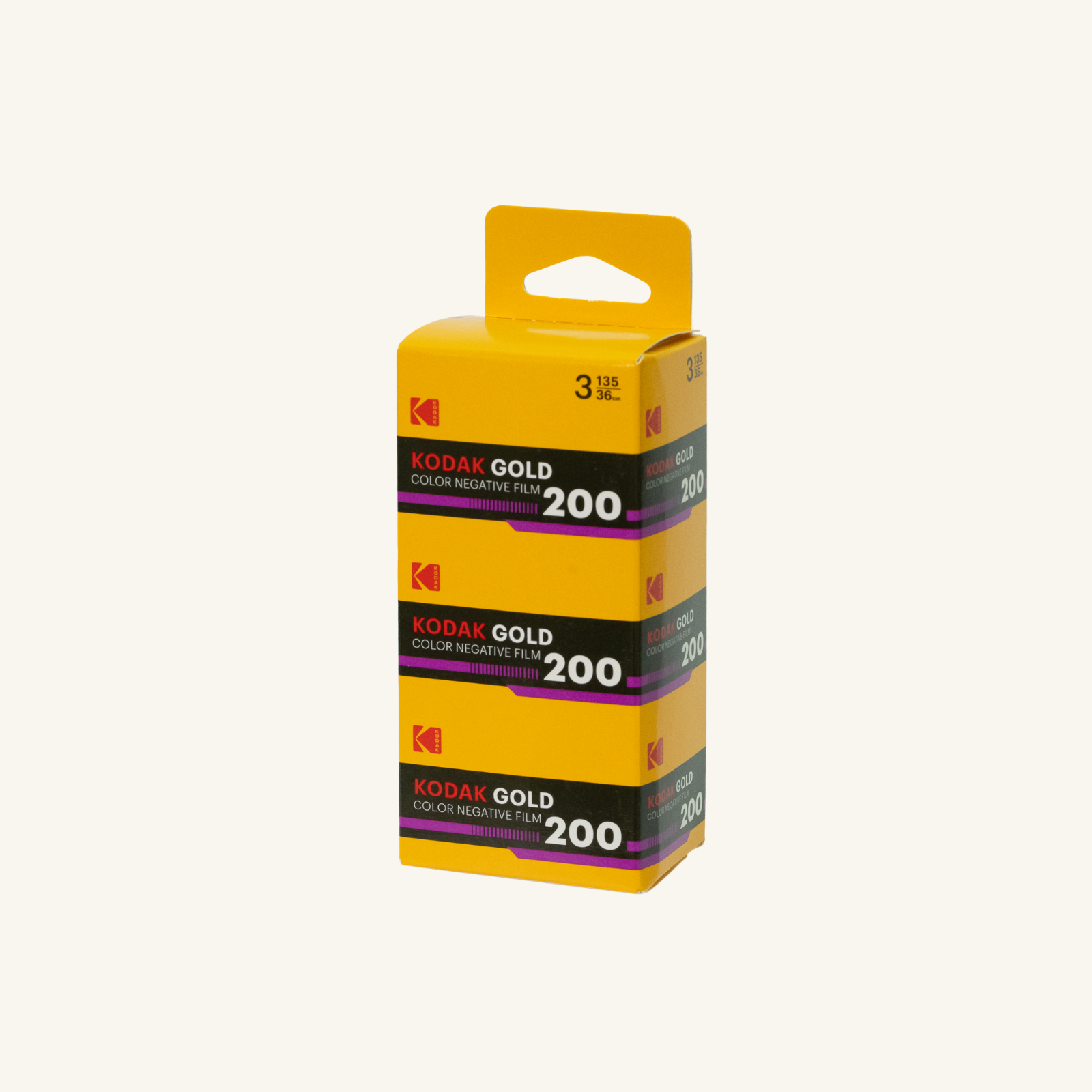 Kodak Gold 200 Colour Film (3 Rolls)